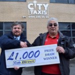 Sheffield Driver Strikes it Lucky in Cab Direct Prize Draw