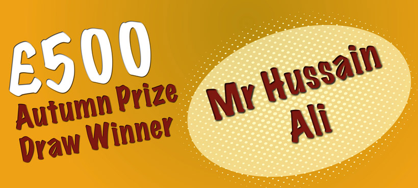 Newcastle Cabbie Strikes it Lucky in our Autumn Prize Draw