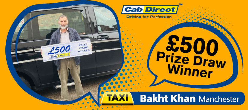 Manchester Cabbie Wins Hackney Taxi Prize Draw