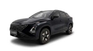 Black Omoda SUV taxi.